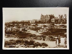 Hampshire: SOUTHSEA Rock Gardens and Terraces c1930 RP Postcard