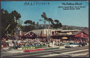 The Pottery Shack,Laguna Beach,CA Postcard BIN