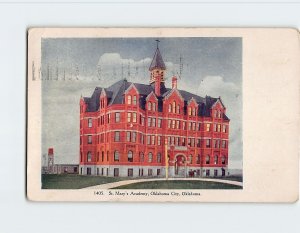 Postcard St. Mary's Academy, Oklahoma City, Oklahoma