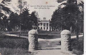 Kentucky Lexington Typical Blue Grass Residence