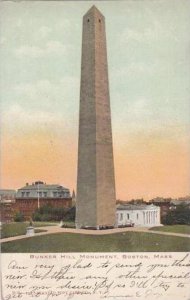 Massachusetts Boston Bunker Hill Monument 1907