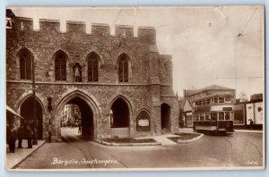 Hampshire England Postcard Bargate Southampton c1910 Posted Antique RPPC Photo