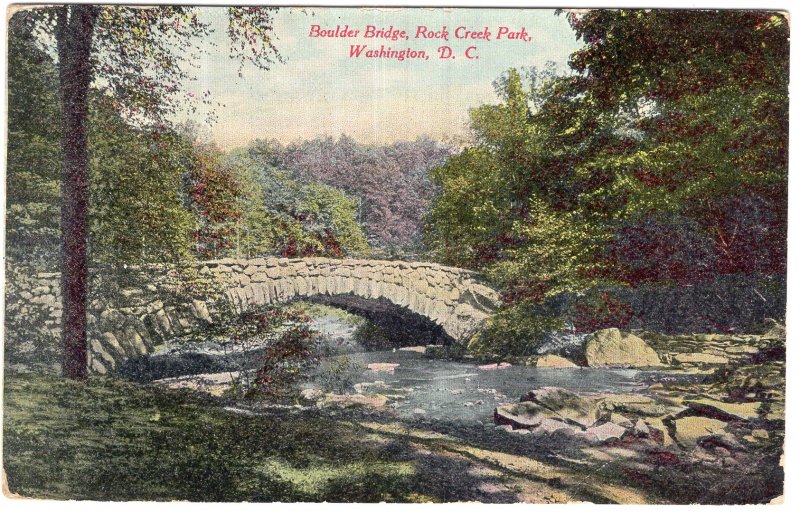 Washington, D.C., Boulder Bridge, Rock Creek Park