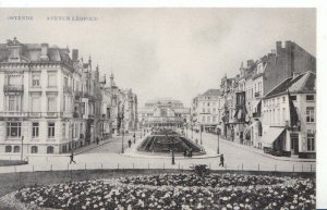Belgium Postcard - Ostende - Avenue Leopold - Ref 3758A