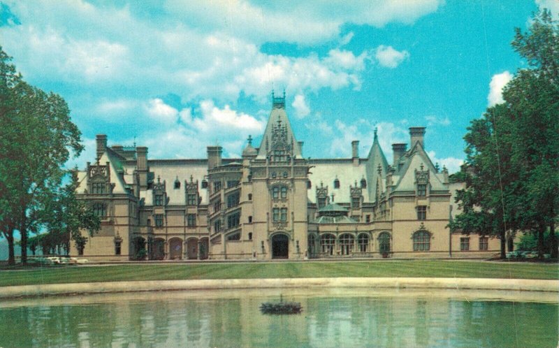 USA Biltmore House And Gardens Asheville North Carolina Chrome Postcard 07.86