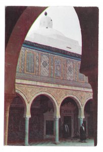 Africa Tunisia Kairouan Islam Barber Mosque Arches 4X6 Postcard