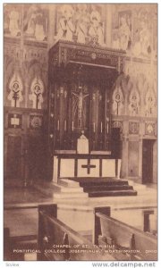 Chapel of St. Turibius,  Pontifical College Josephinum,  Worthington,  Ohio, ...