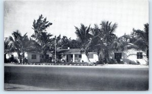 ST. PETERSBURG, Florida FL ~Roadside COCOANUT PALMS APARTMENTS c1960s Postcard