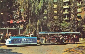 Washington DC The Sheraton-Park Hotel Miniature Train Postcard