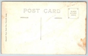 RPPC  West Bend  Iowa   Grotto  Postcard  c1930