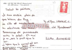 Modern Postcard Le Puy en Velay Haute Loire General view