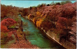 Postcard BRIDGE SCENE Newark New Jersey NJ AN1078