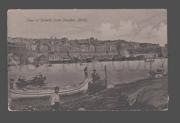 081321 MALTA View of Valletta from Senglea Vintage PC