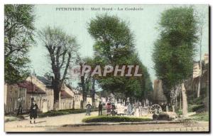 Old Postcard The North Pithiviers Mail rope