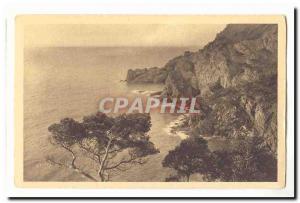 The islands of & # 39Hyeres Old Postcard Porquerolles The great wedge