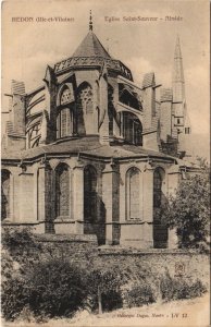 CPA REDON Eglise Saint-Sauveur - Abside (1251721)