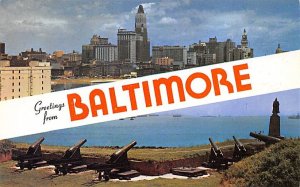 Greetings from Baltimore Greetings from, Maryland MD