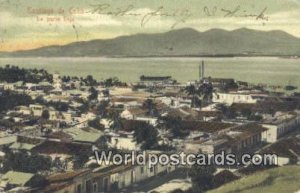 La Parte Baja Santiago de Cuba Postal Used Unknown, Missing Stamp 