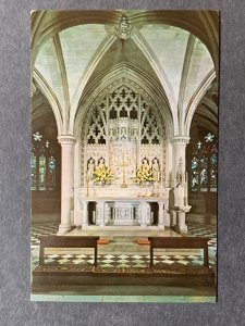 Washington Cathedral Mt. St. Alban Washington DC Chrome Postcard H1230081122