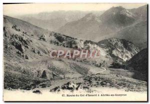 Old Postcard Route Du Col D & # 39Izoard A Abries in Queyras