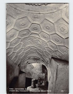 Postcard Volta, Ipogeo Dell'Innocenti, Catacombe Di S. Sebastiano, Rome, Italy