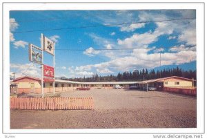 Pleasant Valley Motel on Highway 16 at Houston, British Columbia, Canada, 40-60s