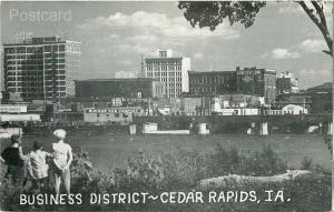 IA, Cedar Rapids, Iowa, Business District