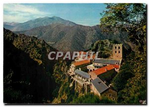 Postcard Modern Roussillon Abbey of Saint Martin of Canigou founded in the el...