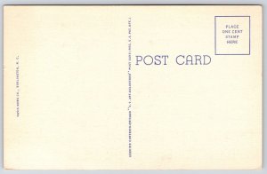 Vintage Postcard First Presbyterian Religious Church Greensboro North Carolina
