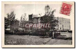 Old Postcard Canada Normal School Regina Sask