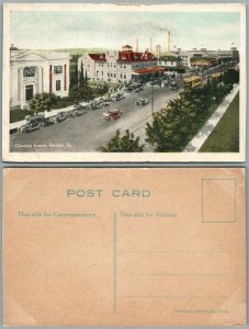 HERSHEY PA CHOCOLATE AVENUE ANTIQUE POSTCARD