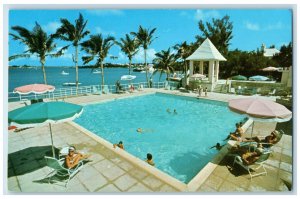 1967 Swimming Pool at Cambridge Beaches Somerset Bermuda Posted Postcard