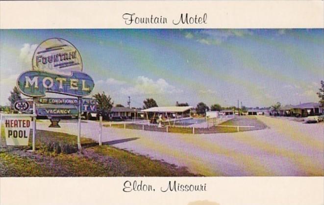 Missouri Eldon Fountain Motel