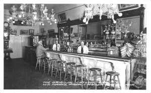 Virginia City Virginia Original Crystal Bar Frasher Real Photo Postcard AA64191