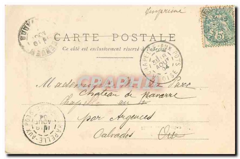 Old Postcard Paris Place Malesherbes