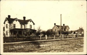 Garner NC North Carolina Residence Section c1910 Real Photo Postcard