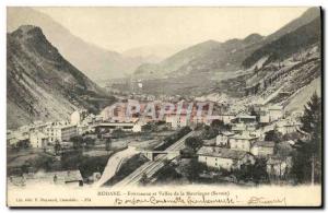 Old Postcard Modane Furnaces and Vallee de Maurienne