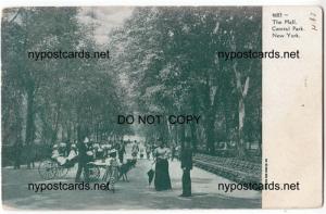 The Mall, Central Park, NYC