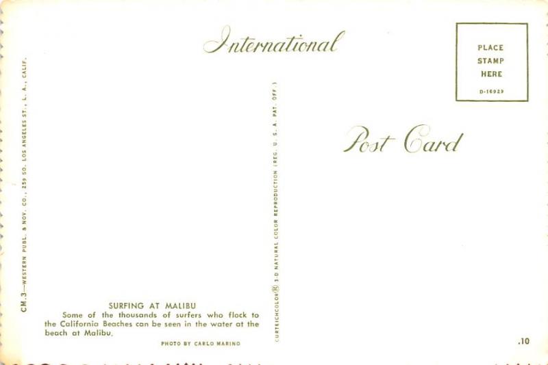 Surfing - California