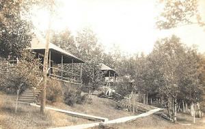 Rangeley Lakes ME A Bungalow at Mingo Springs Hotel Real Photo Postcard