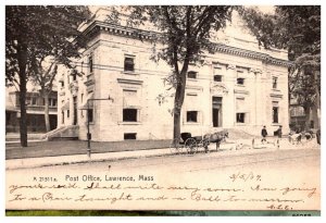 Massachusetts Lawrence  Post office