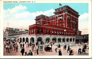 Vtg Atlantic City New Jersey NJ Chalfonte Hotel 1929 View Postcard