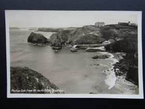 Cornwall MULLION COVE from the South Cliffs - Old RP Postcard by Frank Gratton