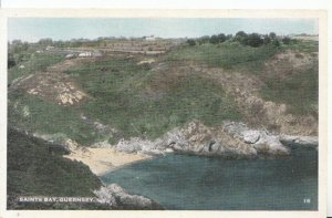 Channel Islands Postcard - Saints Bay - Guernsey - Ref 331A