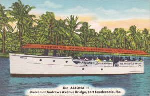 Florida Fort Lauderdale The Abeona II Jungle Cruise Sightseeing Boat