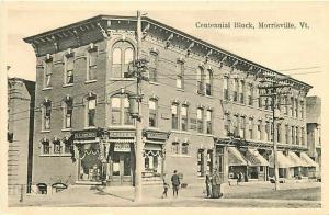 VT, Morrisville, Vermont, Centennial Block, A.L. Cheney No. 2727