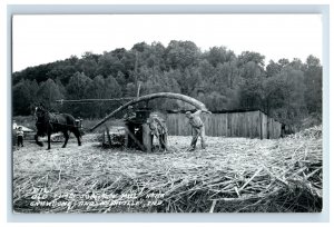 Vintage RPPC Sorghum Mill Nashville, Indiana #2 Postcard P1E