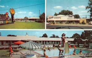 SANTEE, SC South Carolina QUALITY COURTS MOTEL~Clark's Restaurant BATHING BEAUTY