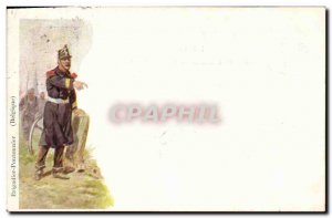 Old Postcard Army Brigadier Pontonnier Belgium