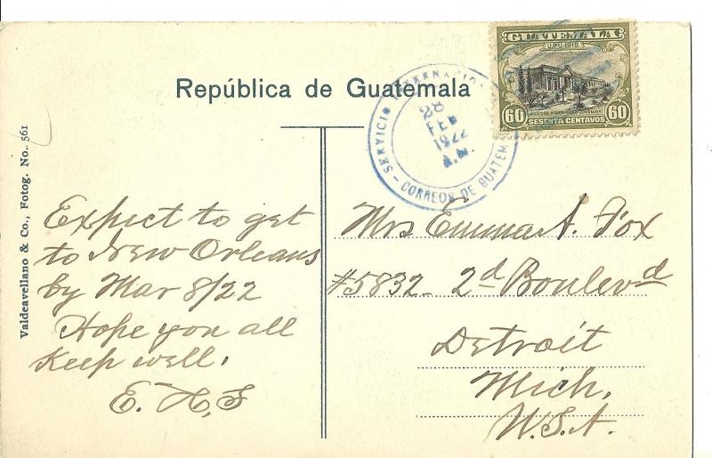 1922 Indian Scenes, Guatemala, C. A.